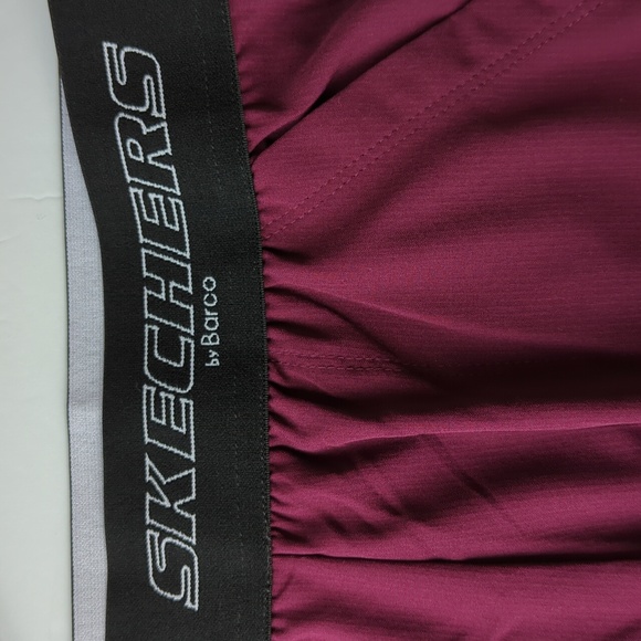 Barko Skechers Uniform Medical Pants S Burgundy Red Purple - Picture 4 of 16